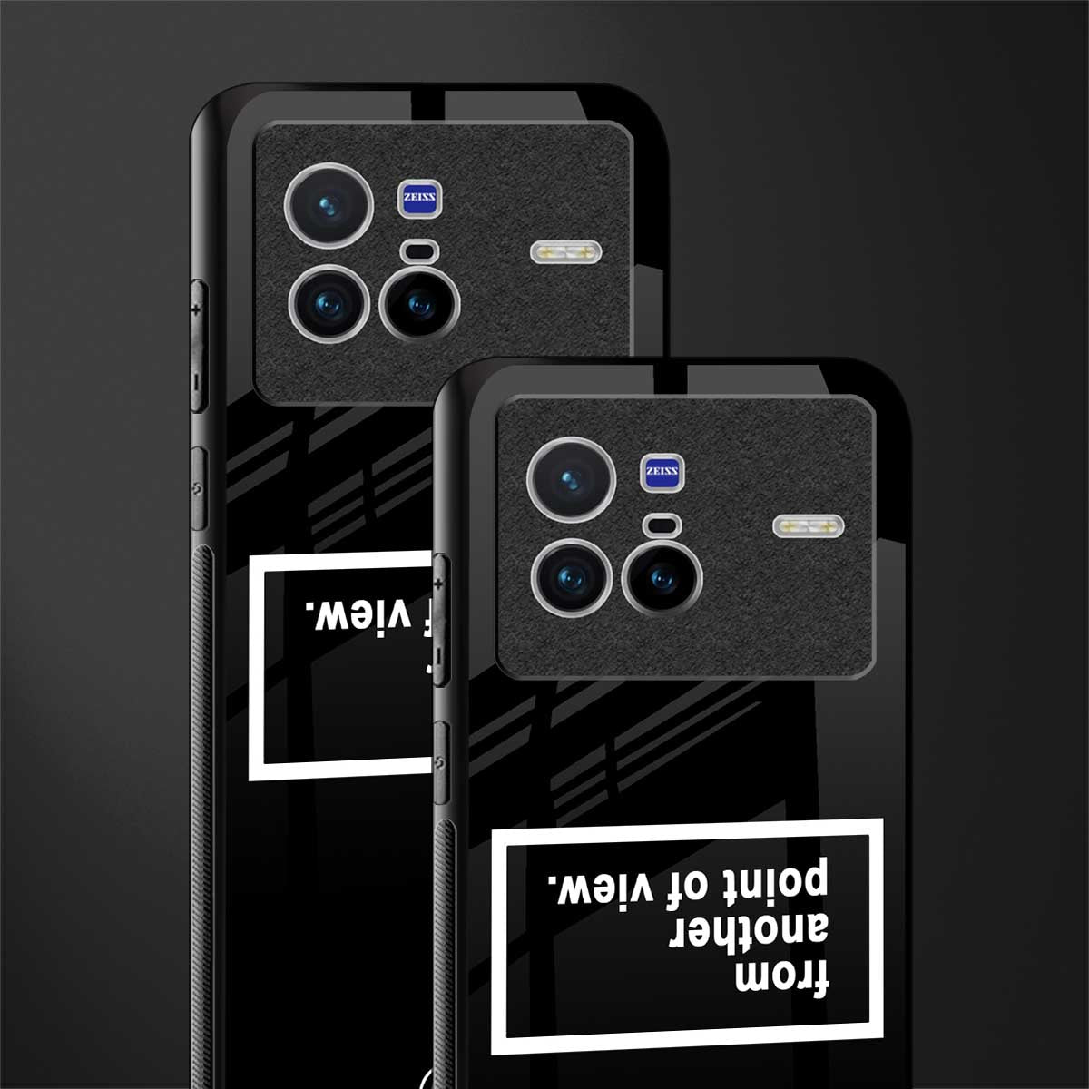 point of view black edition glass case for vivo x80 image-2