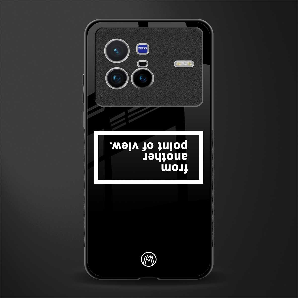 point of view black edition glass case for vivo x80 image