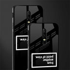 point of view black edition glass case for oneplus 6 image-2