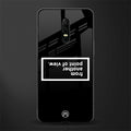 point of view black edition glass case for oneplus 6 image