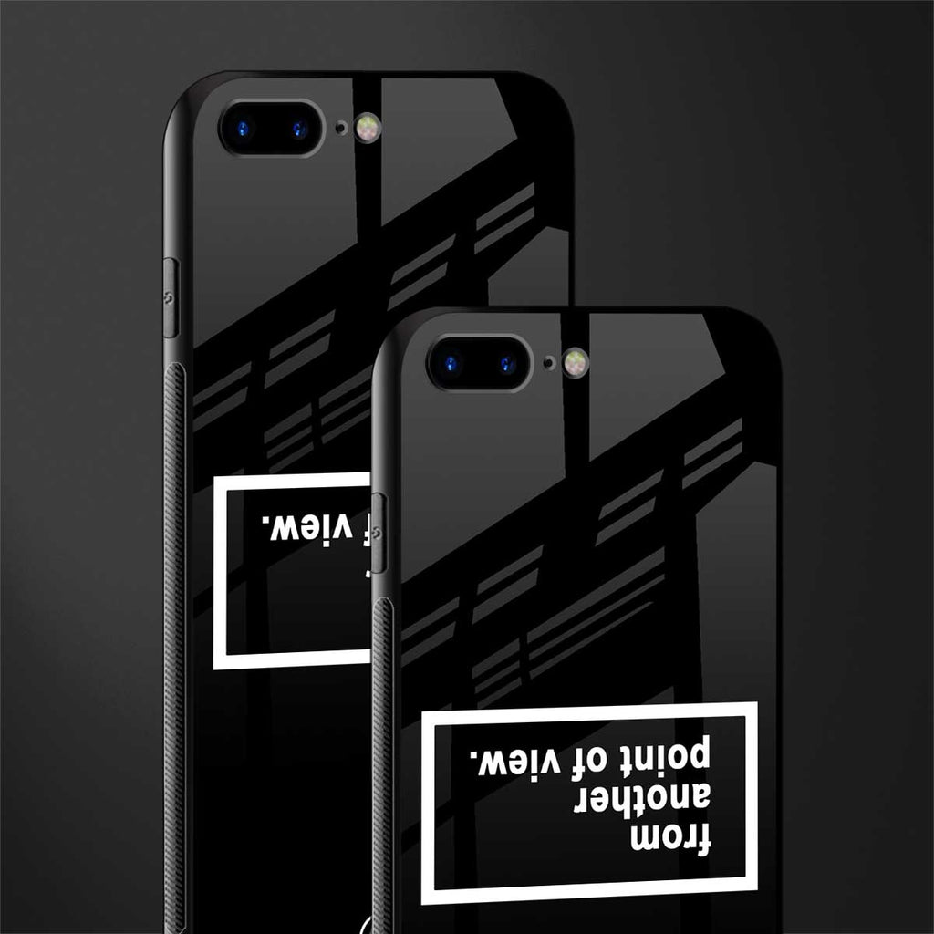 point of view black edition glass case for iphone 8 plus image-2