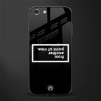 point of view black edition glass case for iphone 6s image