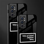 point of view black edition glass case for oneplus 9rt image-2