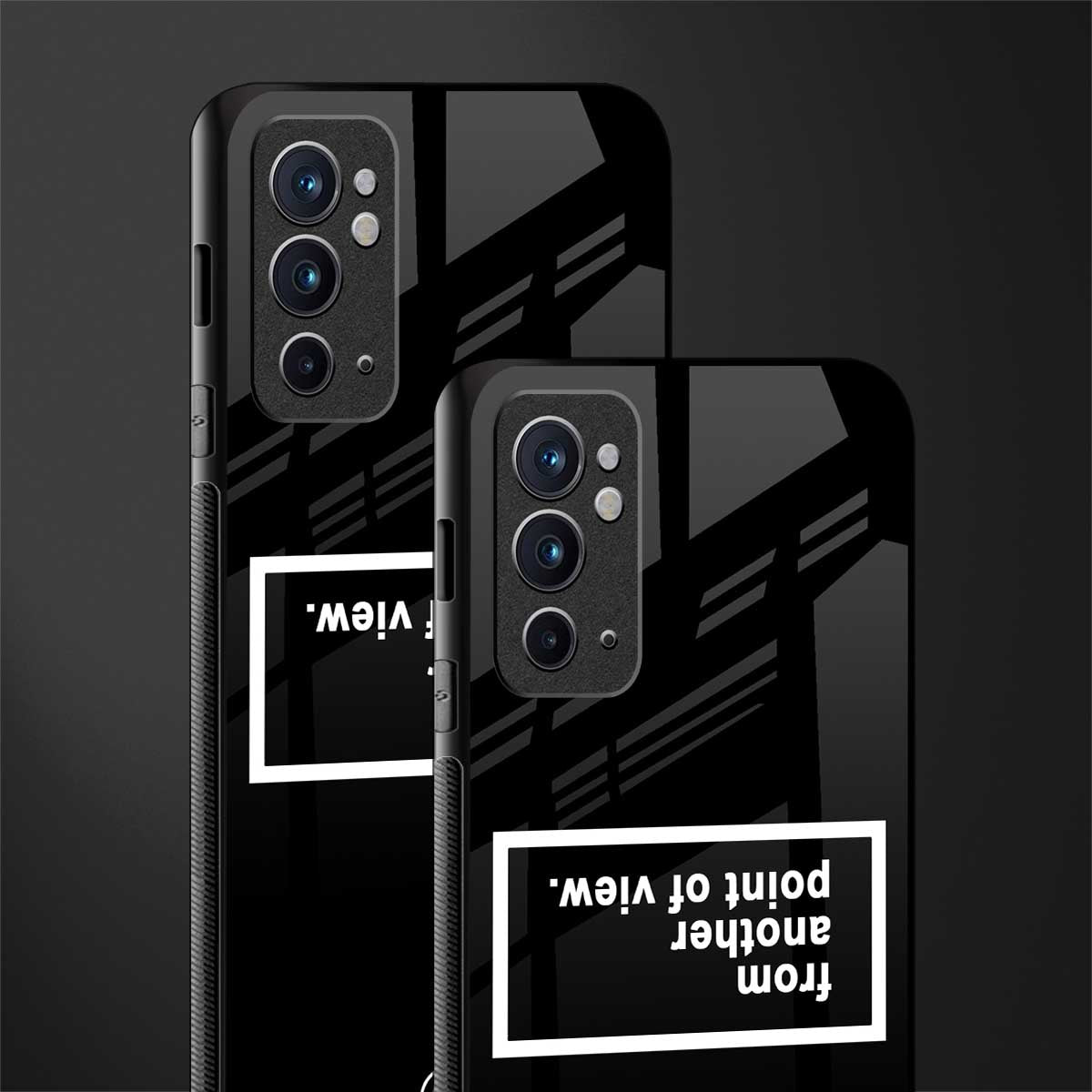 point of view black edition glass case for oneplus 9rt image-2