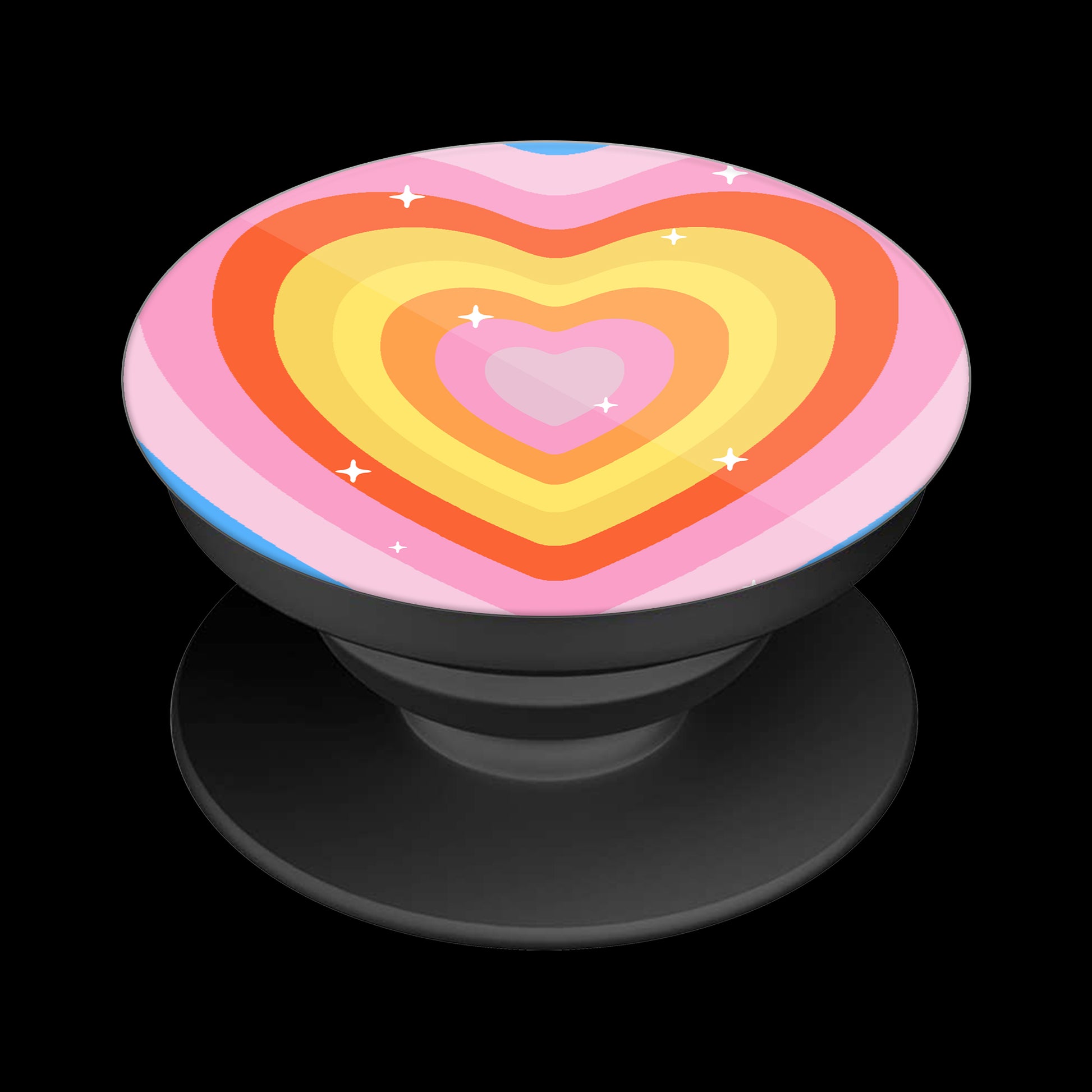 Y2k Rainbow Hearts Popholder