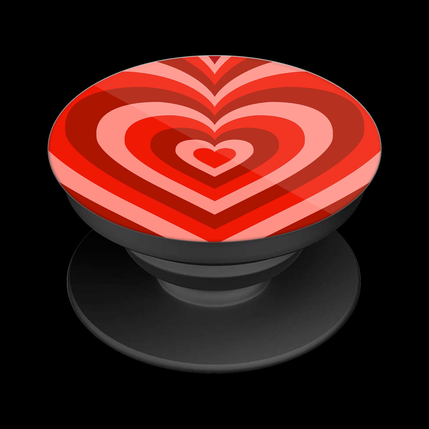 Y2k Raspberry Red Hearts Popholder