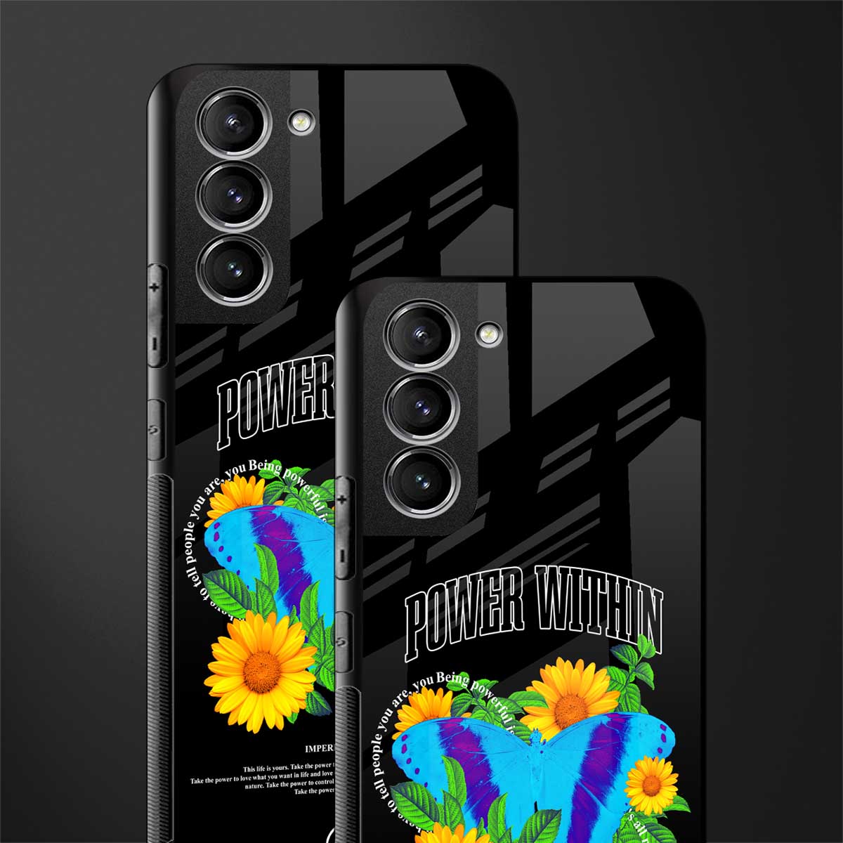 power within glass case for samsung galaxy s22 plus 5g image-2
