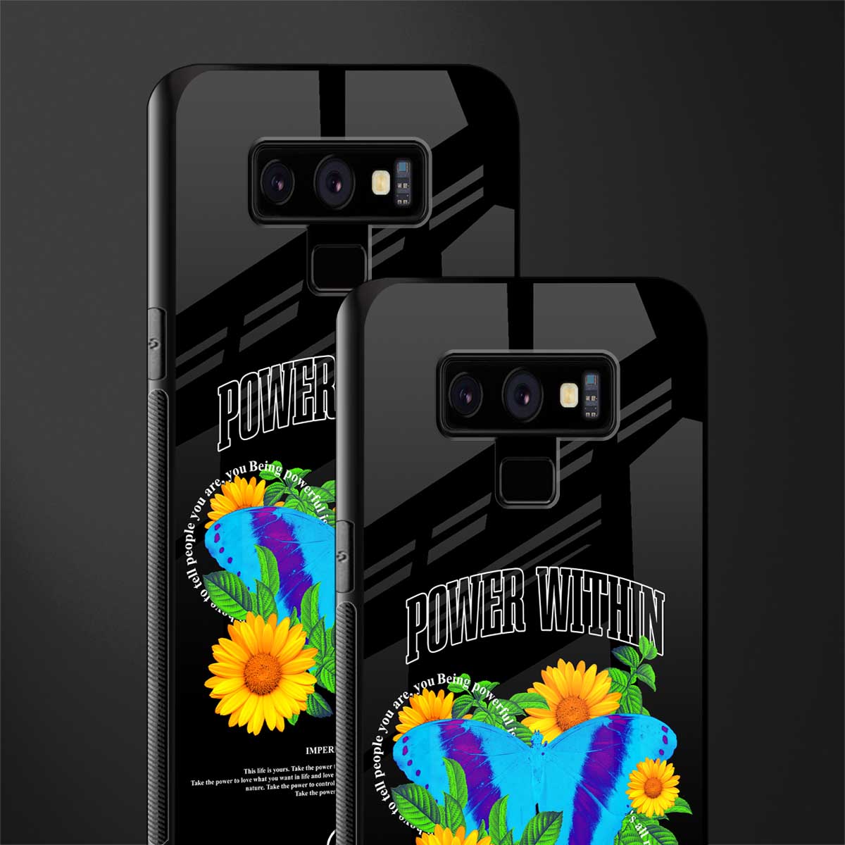 power within glass case for samsung galaxy note 9 image-2