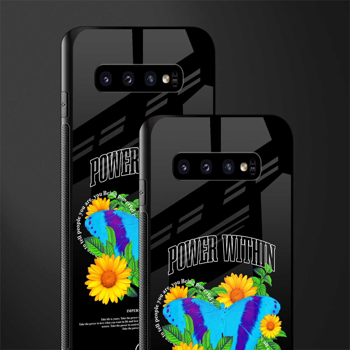 power within glass case for samsung galaxy s10 plus image-2