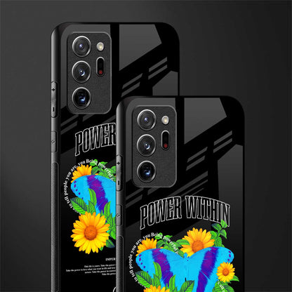 power within glass case for samsung galaxy note 20 ultra 5g image-2