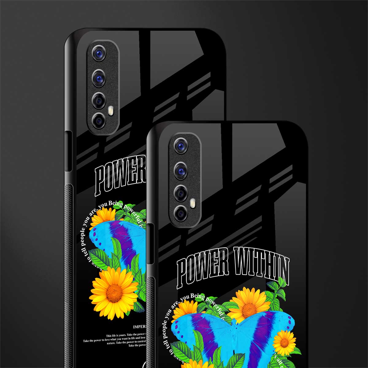 power within glass case for realme 7 image-2