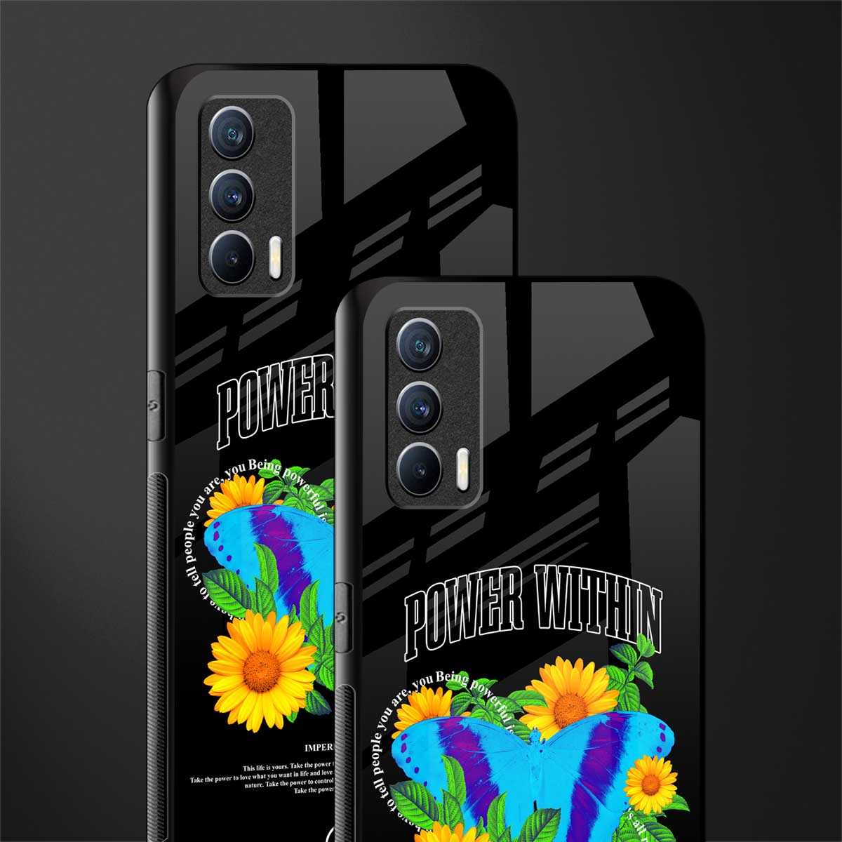 power within glass case for realme x7 image-2