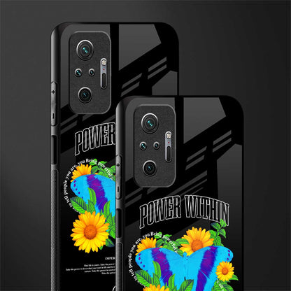 power within glass case for redmi note 10 pro max image-2