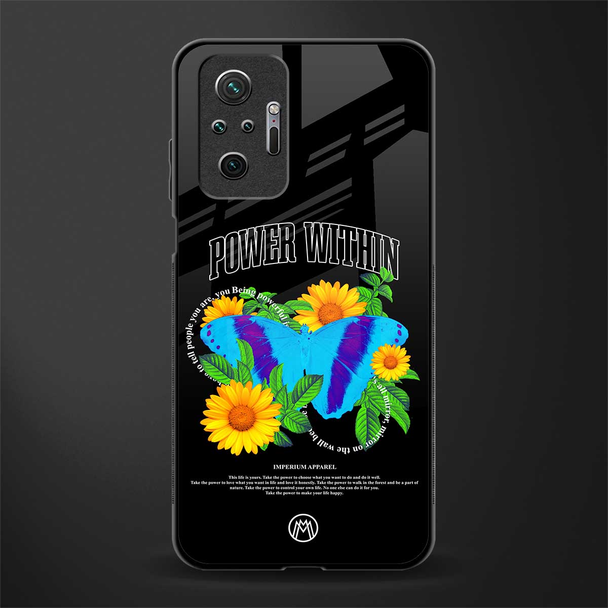 power within glass case for redmi note 10 pro max image