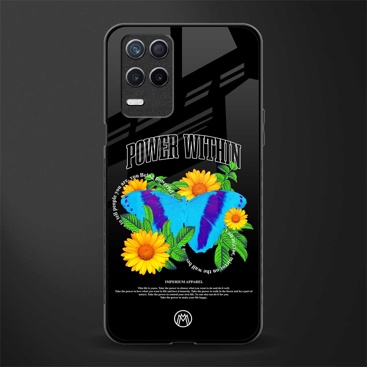 power within glass case for realme 8 5g image