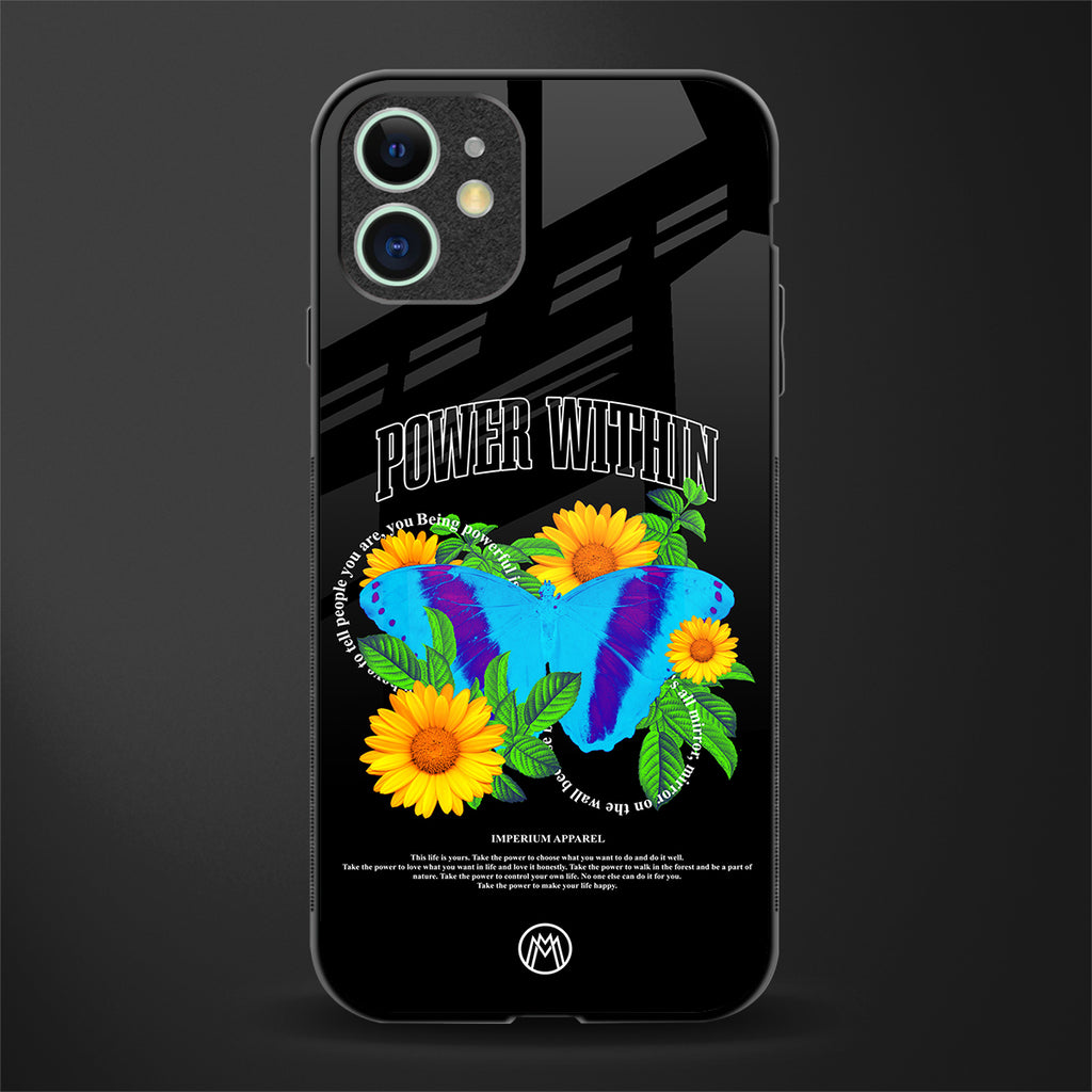 power within glass case for iphone 12 mini image