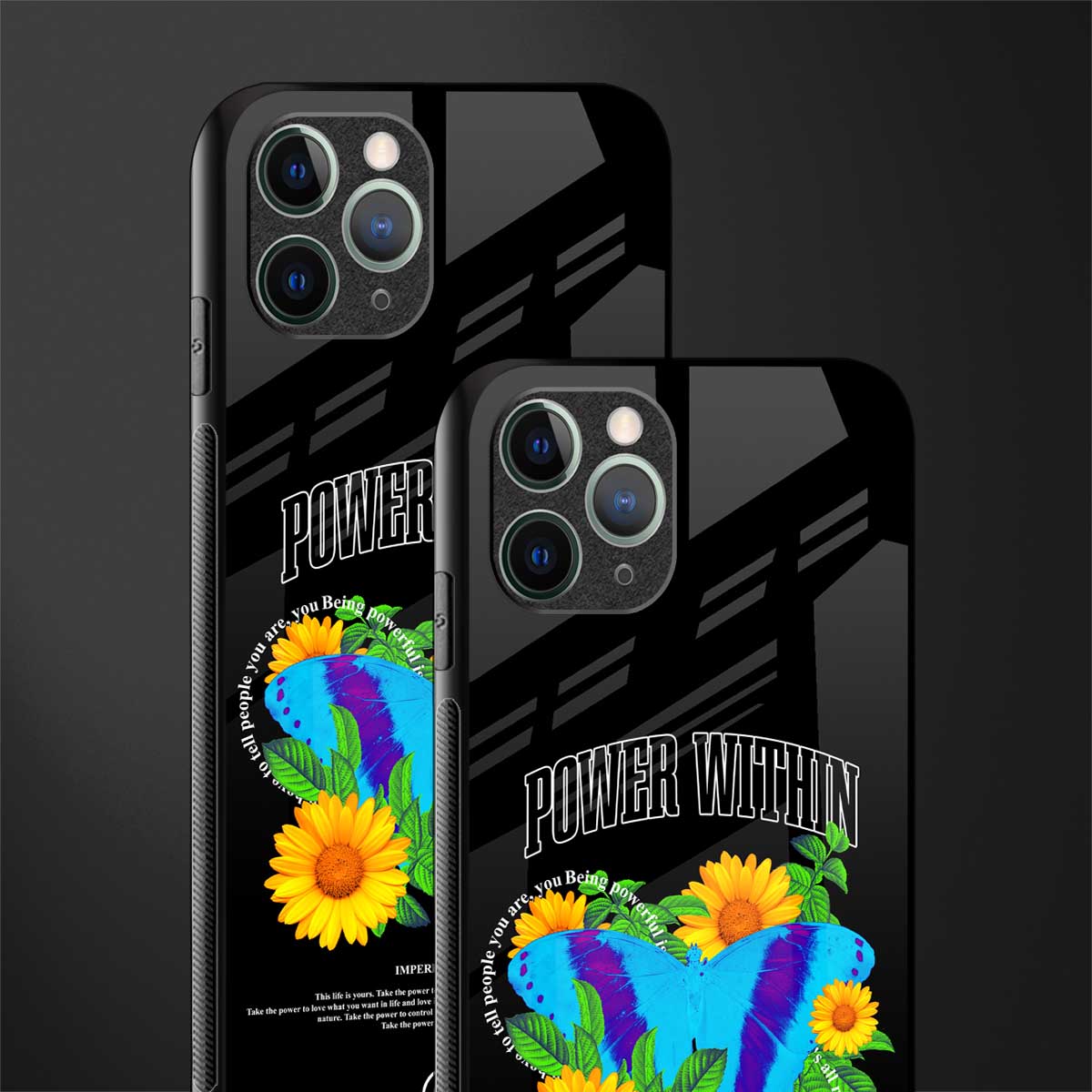 power within glass case for iphone 11 pro image-2