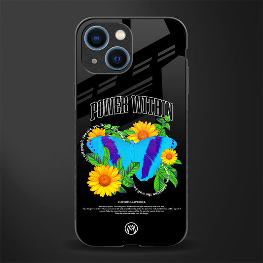 power within glass case for iphone 13 mini image