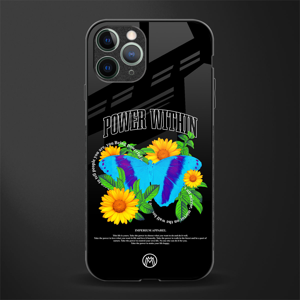 power within glass case for iphone 11 pro max image