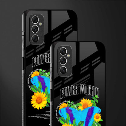 power within glass case for samsung galaxy m52 5g image-2