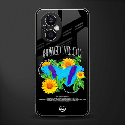 power within back phone cover | glass case for oppo f21 pro 5g