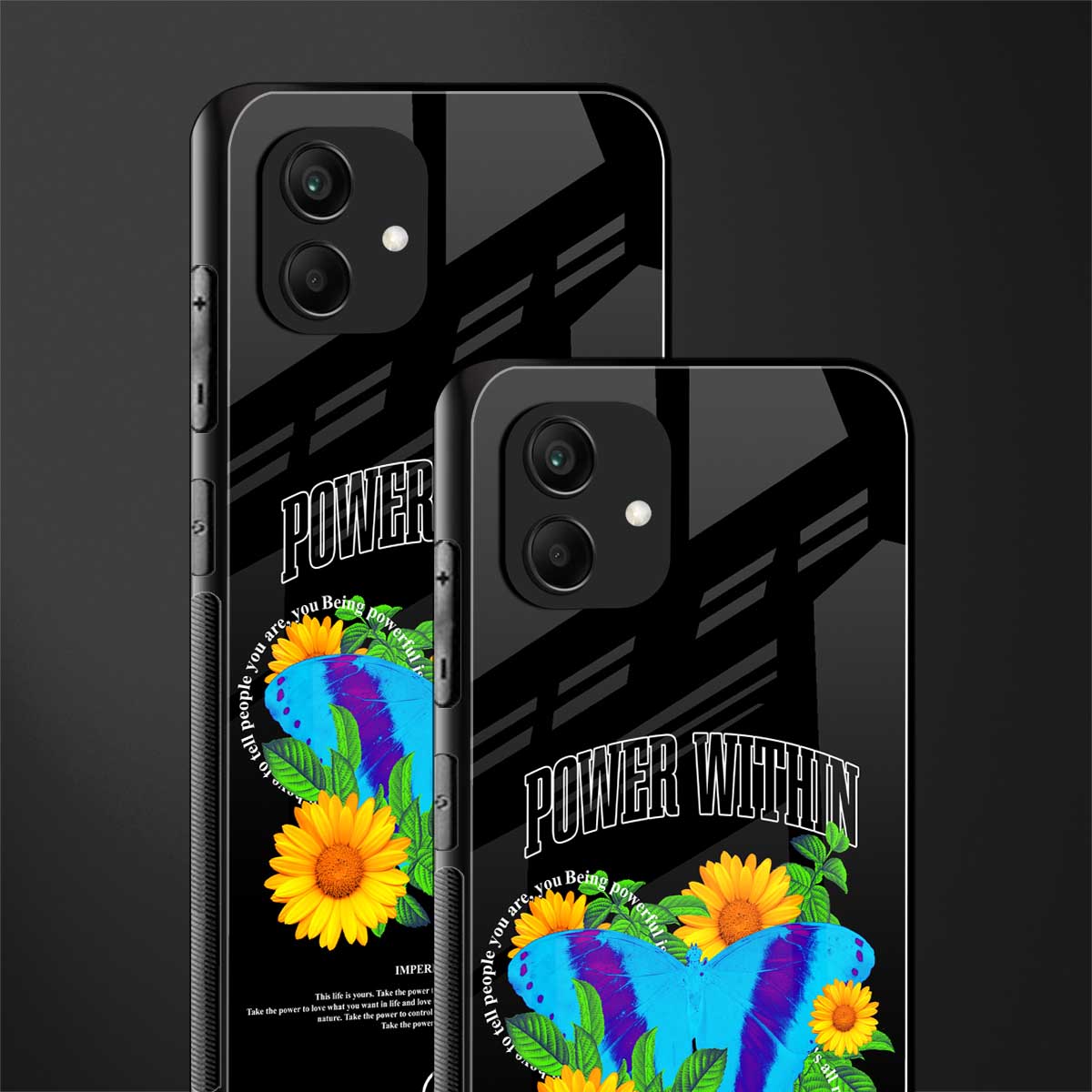 power within back phone cover | glass case for samsung galaxy a04