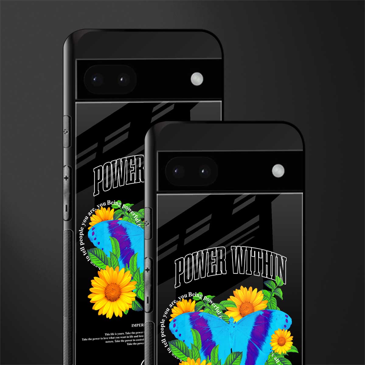 power within back phone cover | glass case for google pixel 6a