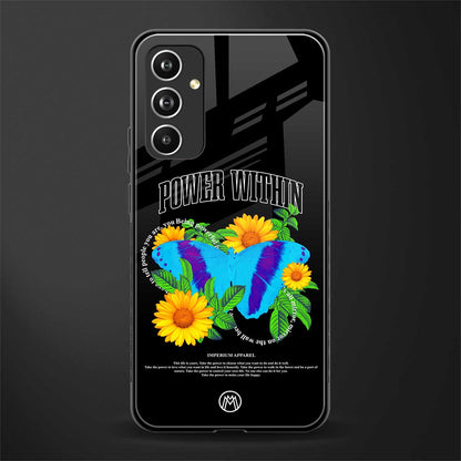 power within back phone cover | glass case for samsung galaxy a54 5g