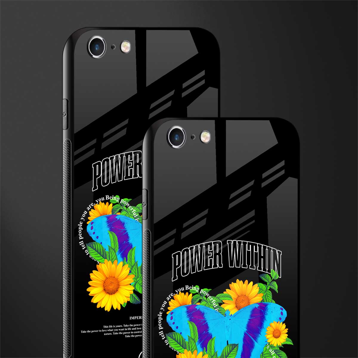 power within glass case for iphone 6 image-2