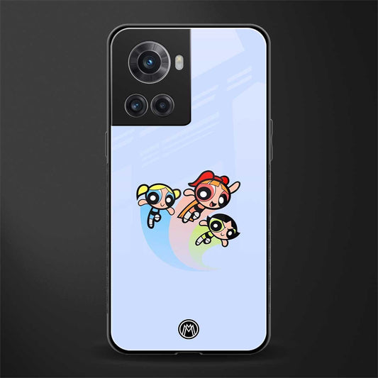 powerpuff girls cartoon back phone cover | glass case for oneplus 10r 5g