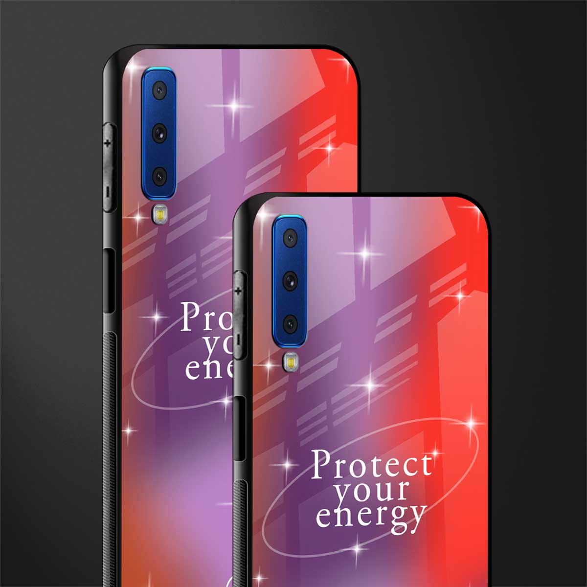 protect your energy glass case for samsung galaxy a7 2018 image-2