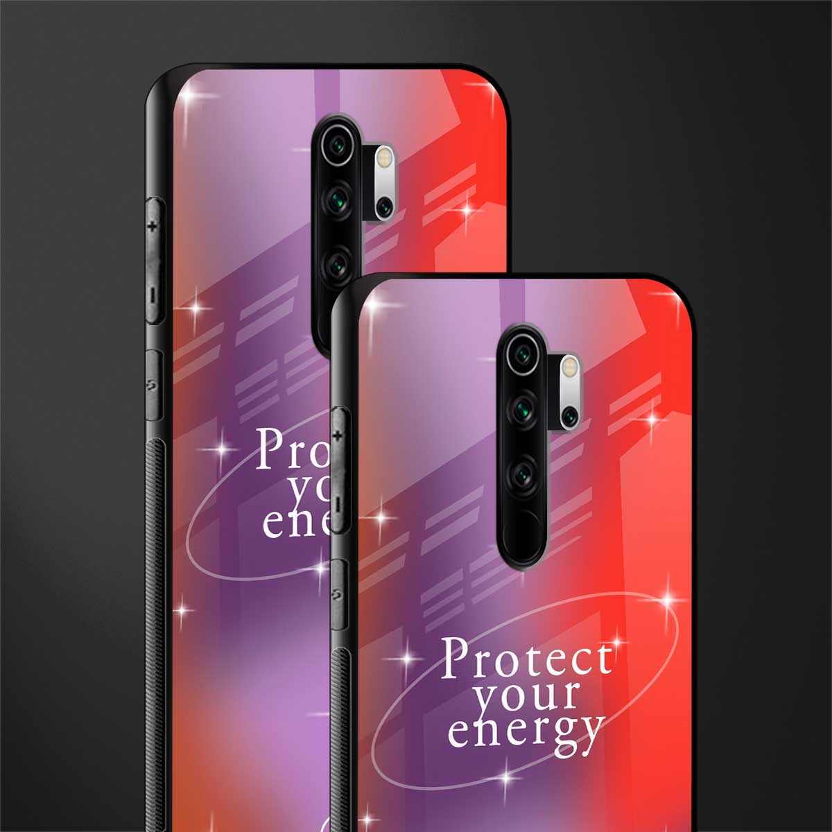 protect your energy glass case for redmi note 8 pro image-2