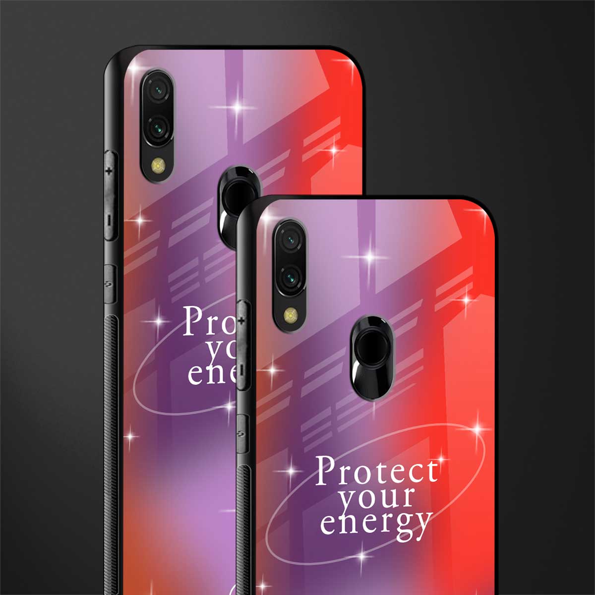 protect your energy glass case for redmi y3 image-2