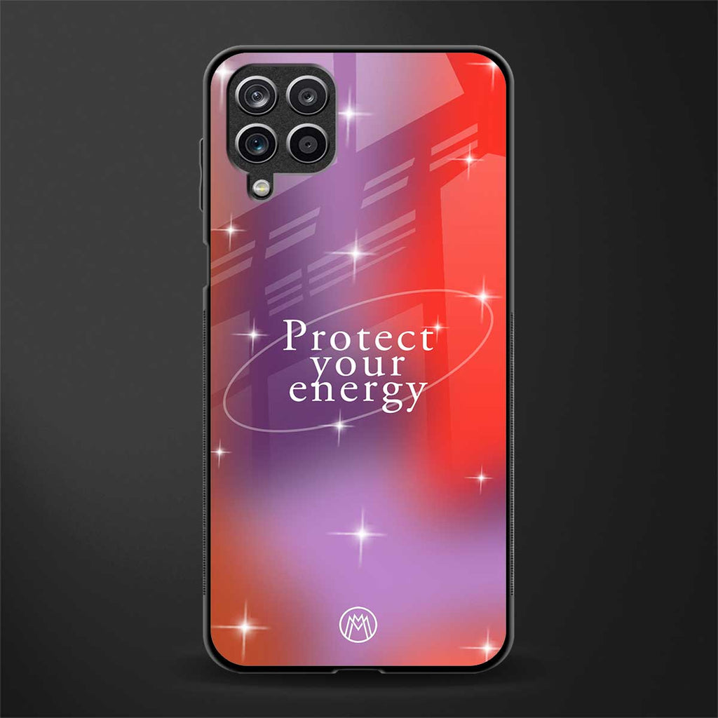 protect your energy back phone cover | glass case for samsung galaxy a22 4g
