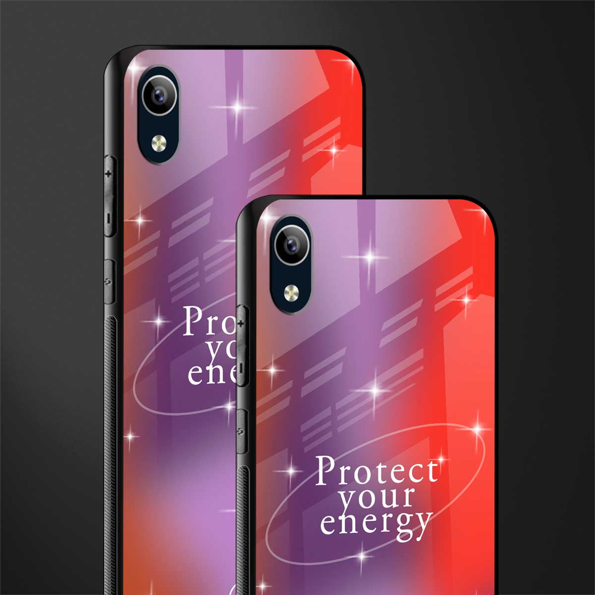 protect your energy glass case for vivo y91i image-2