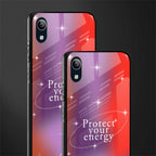 protect your energy glass case for vivo y1s without fingerprint image-2