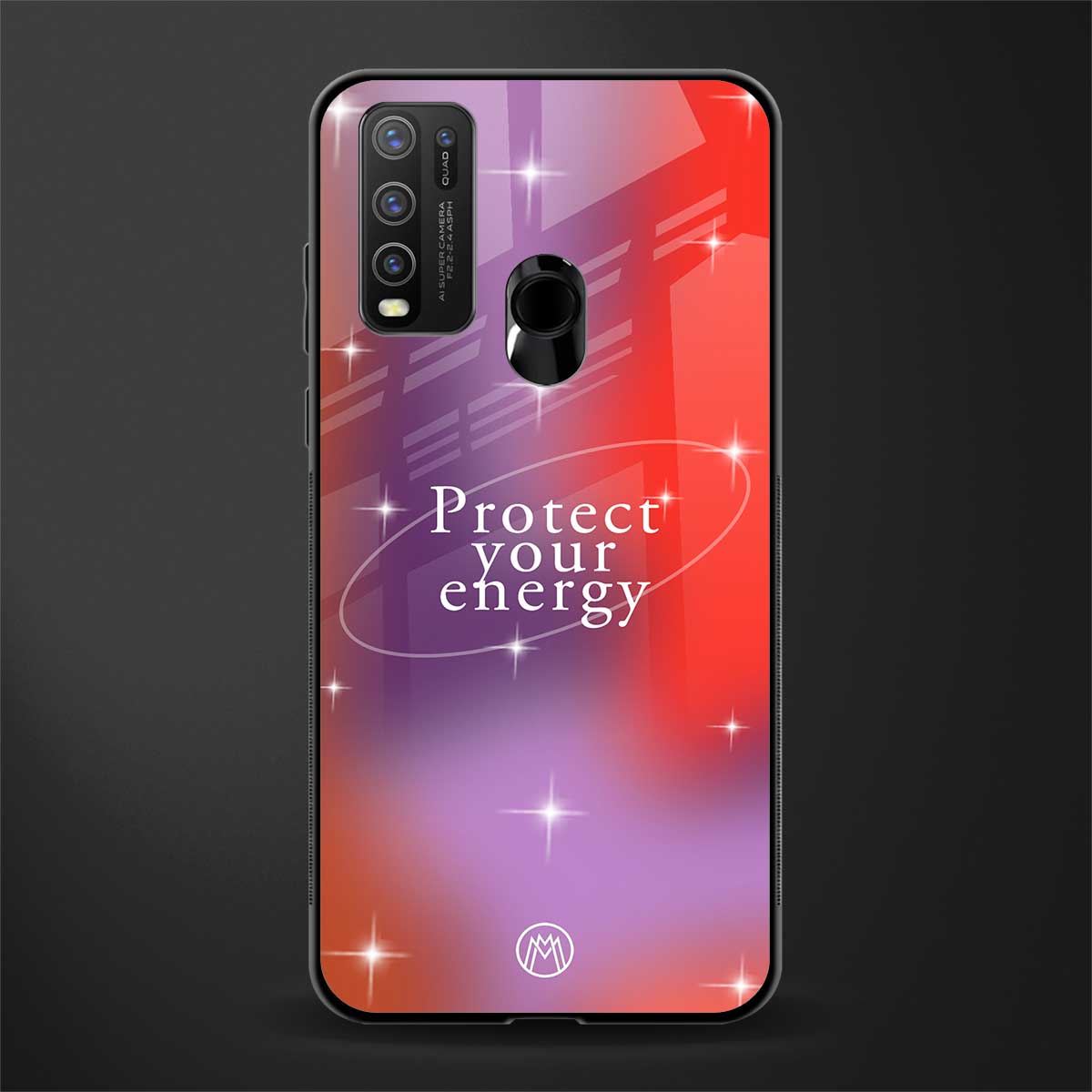 protect your energy glass case for vivo y50 image