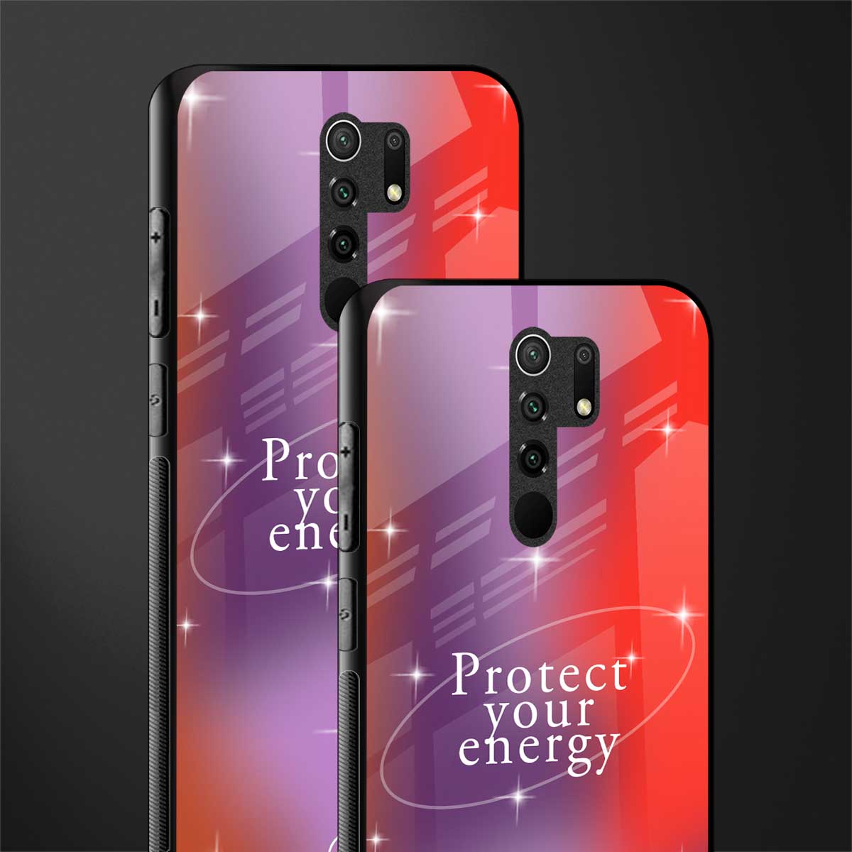 protect your energy glass case for redmi 9 prime image-2
