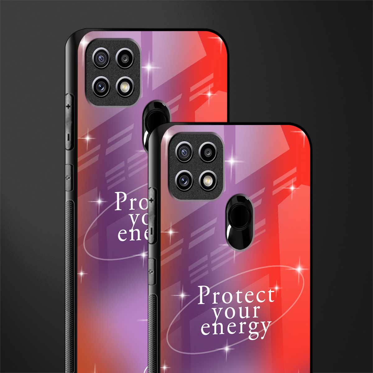 protect your energy glass case for oppo a15s image-2