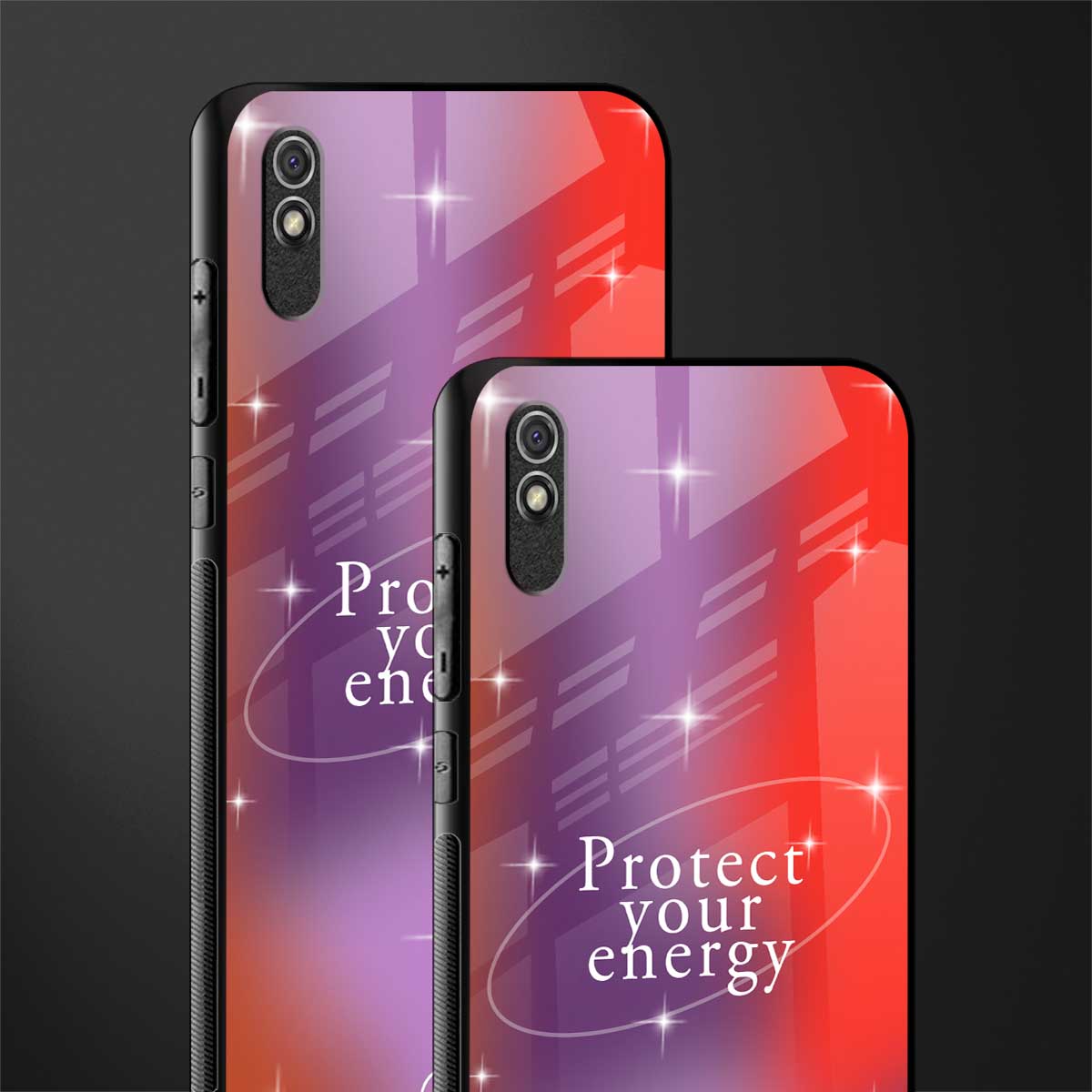 protect your energy glass case for redmi 9i image-2