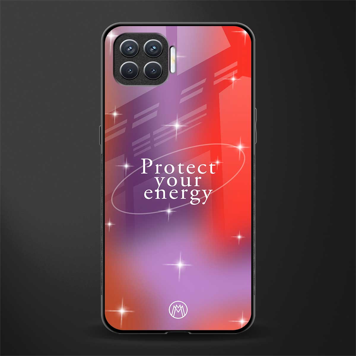 protect your energy glass case for oppo f17 pro image