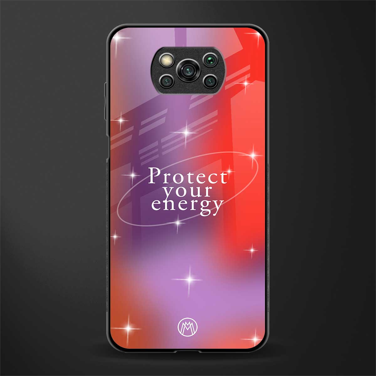 protect your energy glass case for poco x3 pro image