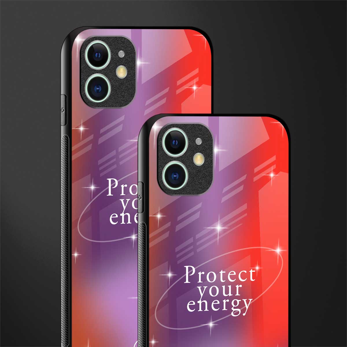 protect your energy glass case for iphone 12 mini image-2