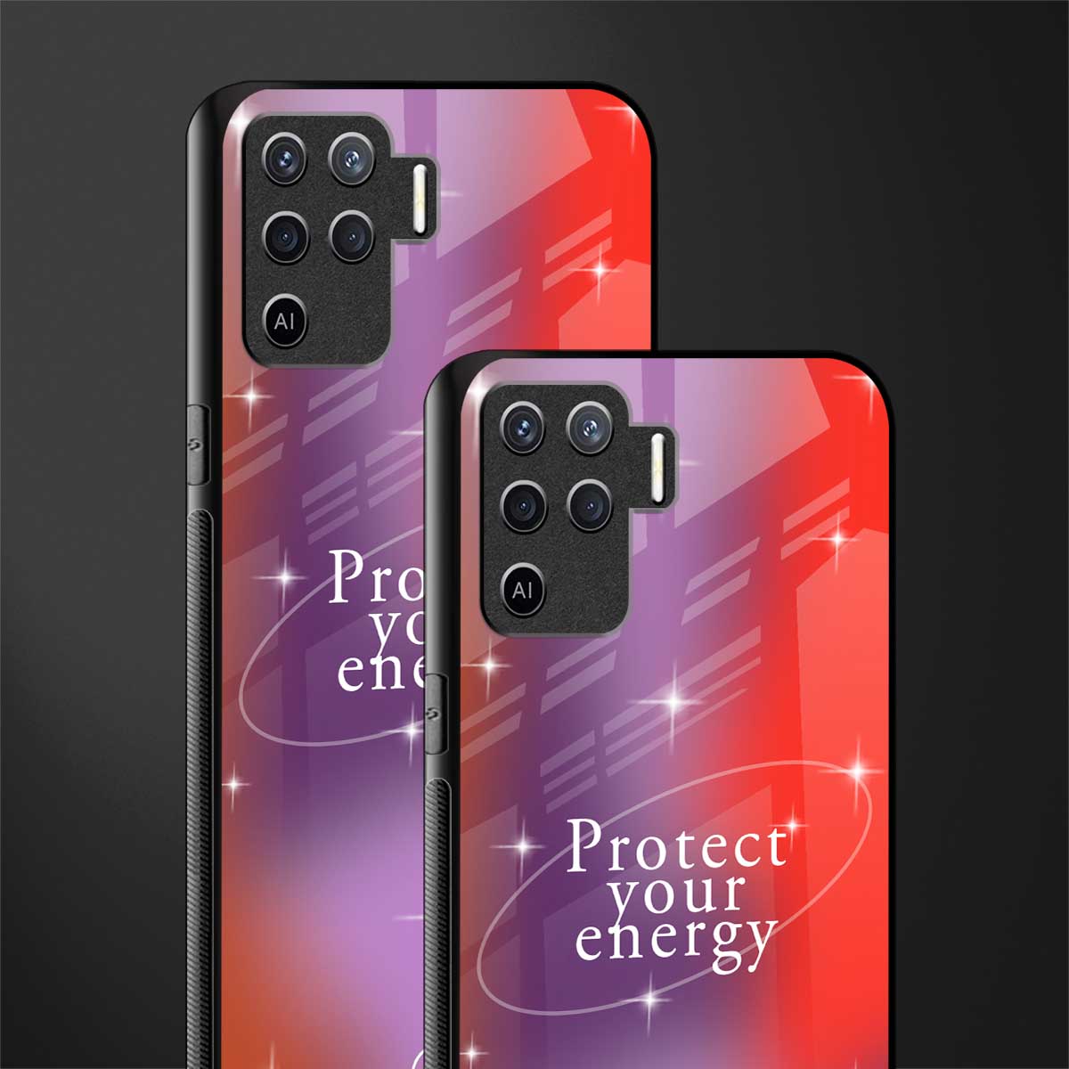 protect your energy glass case for oppo f19 pro image-2