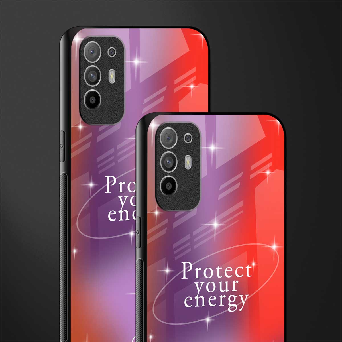 protect your energy glass case for oppo f19 pro plus image-2