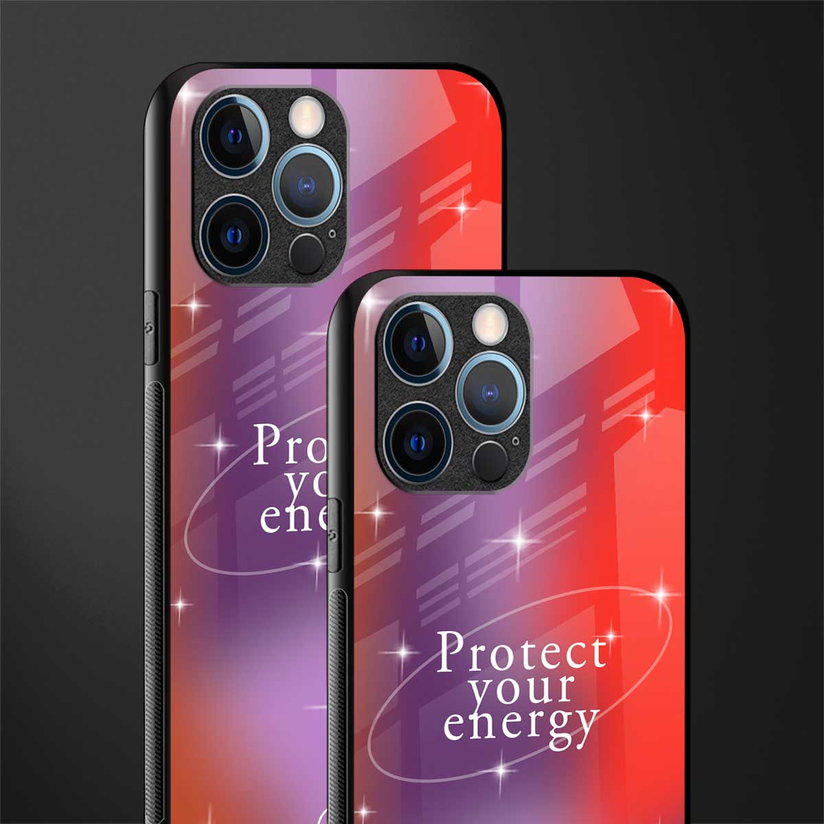 protect your energy glass case for iphone 12 pro image-2