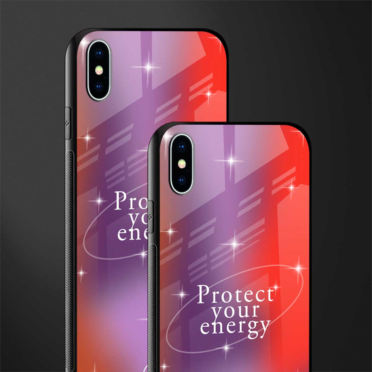 protect your energy glass case for iphone xs max image-2