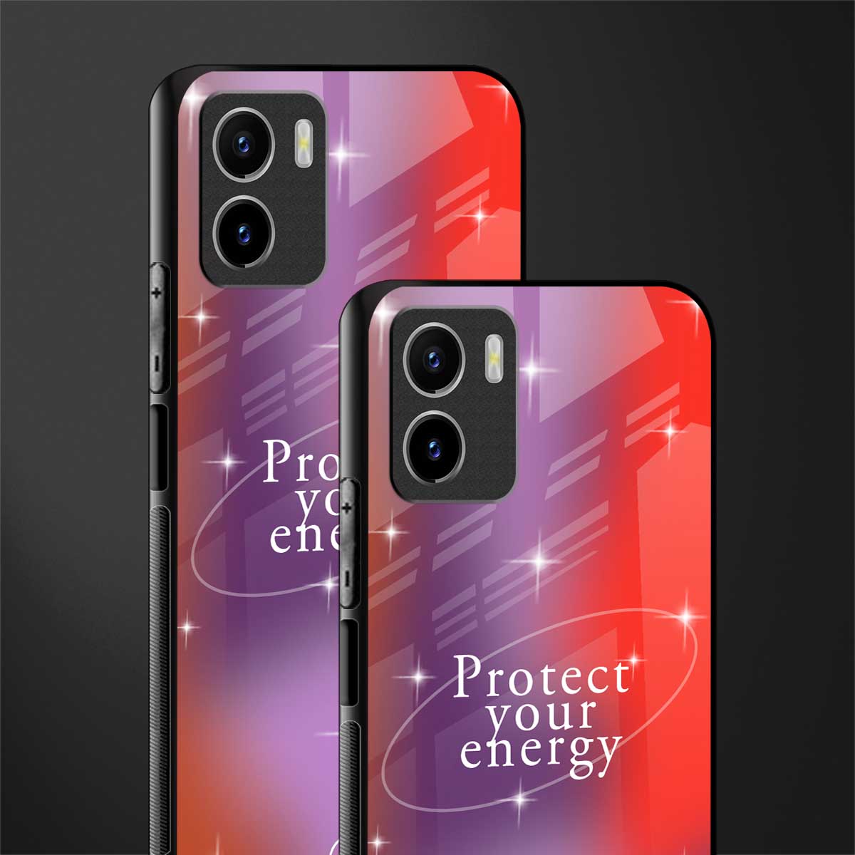 protect your energy glass case for vivo y15s image-2