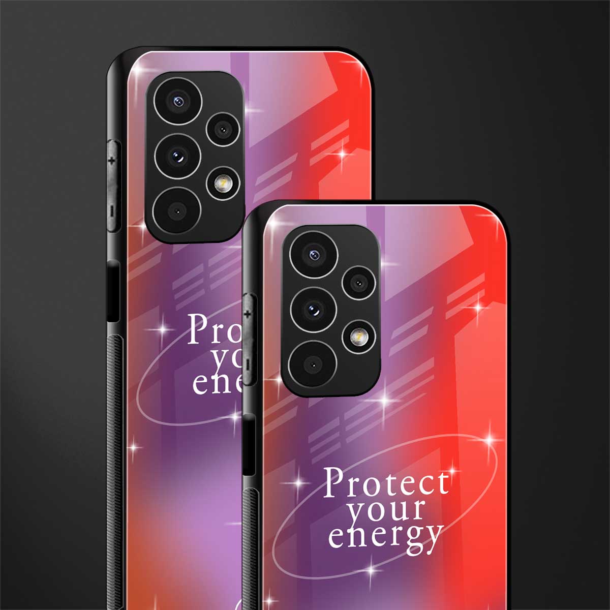 protect your energy back phone cover | glass case for samsung galaxy a13 4g
