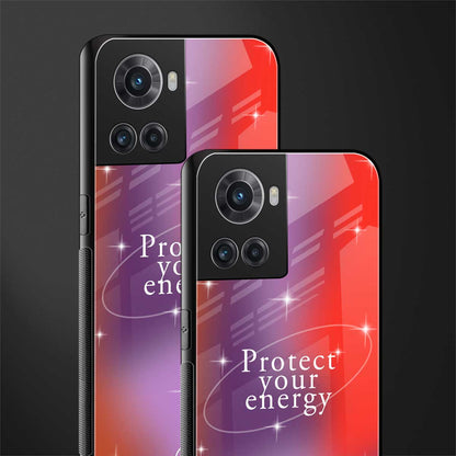 protect your energy back phone cover | glass case for oneplus 10r 5g